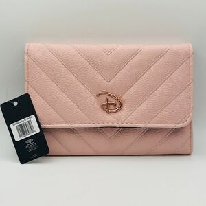 NWT Buckle-Down Disney Foldover Wallet - Pretty Pink 6.5” X 4.5”
